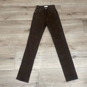 Zara straight leg jeans size 0 in perfect condition!